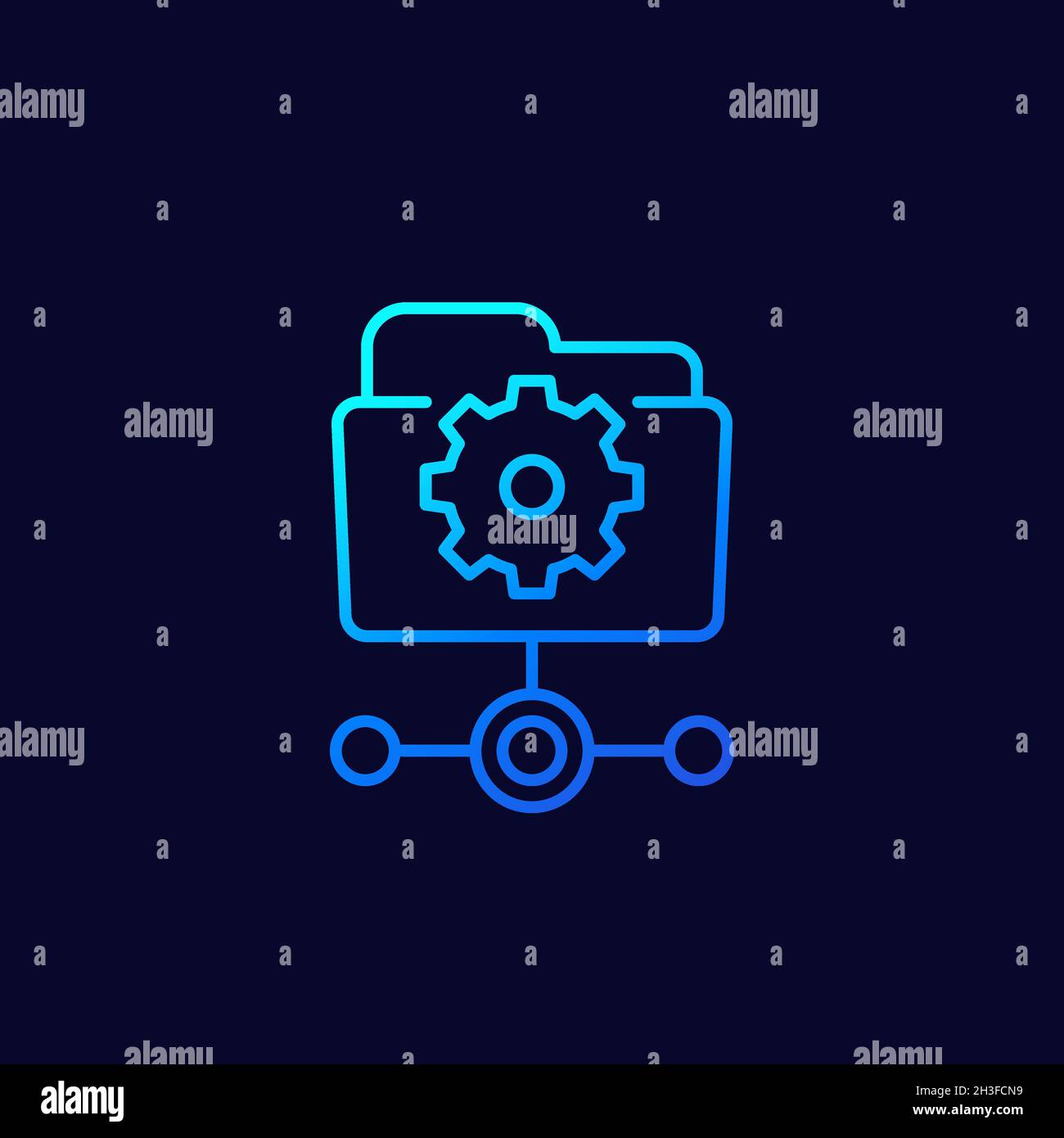 active directory line icon for web Stock Vector Image & Art - Alamy