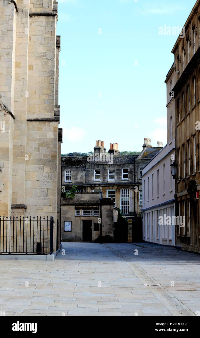 Architecture in Bath, Britain's only city with World Heritage Site status Stock Photo