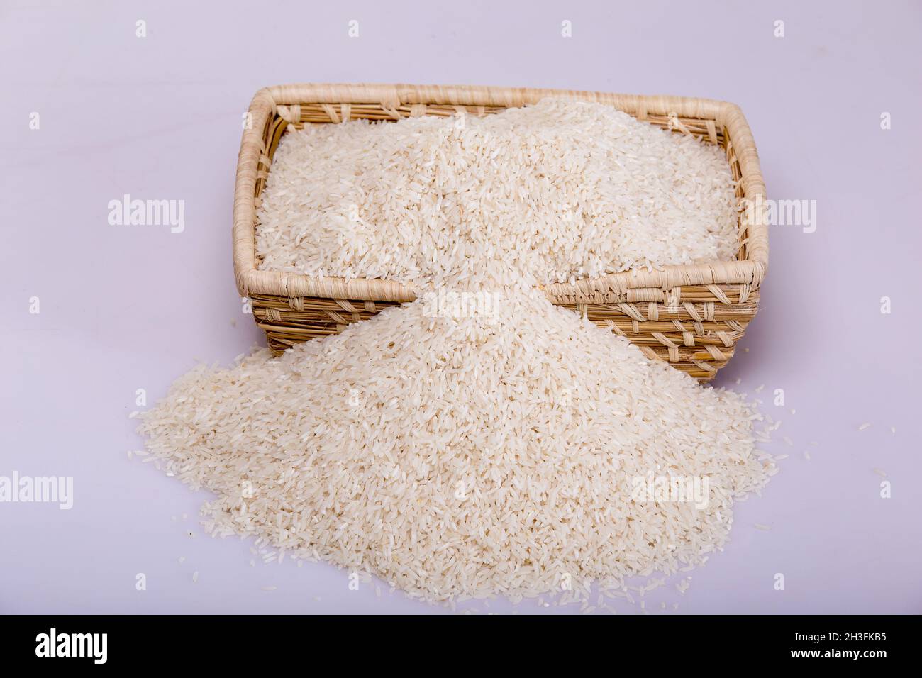 Rice Product Images In The Studio Stock Photo