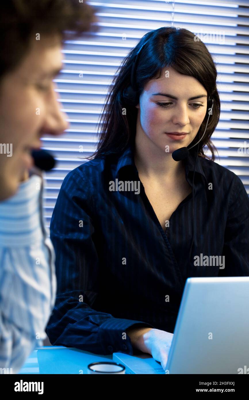 Positive teleconference hi-res stock photography and images - Alamy