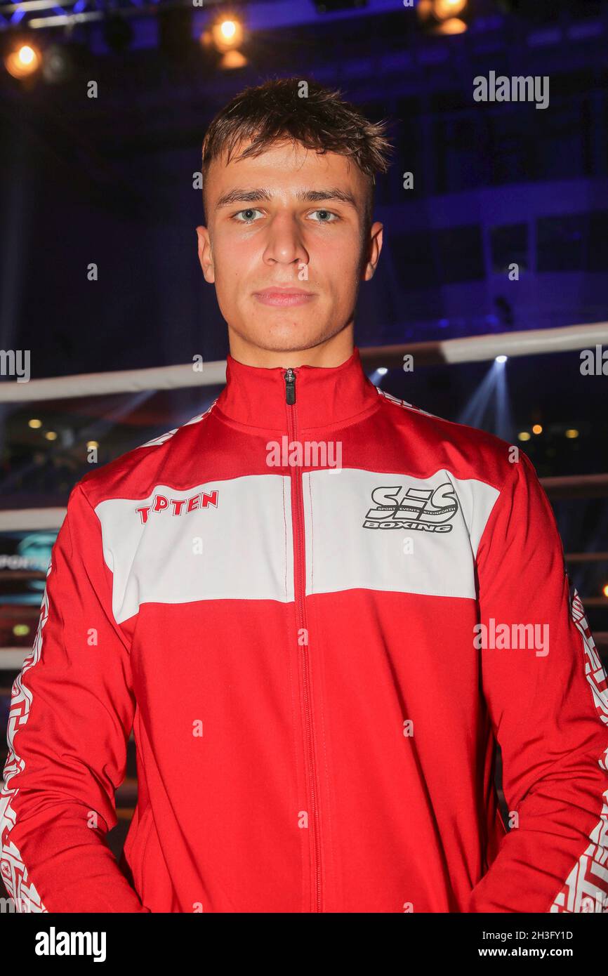 German Middleweight Boxer Max Suske After His Fight At The SES Boxing ...