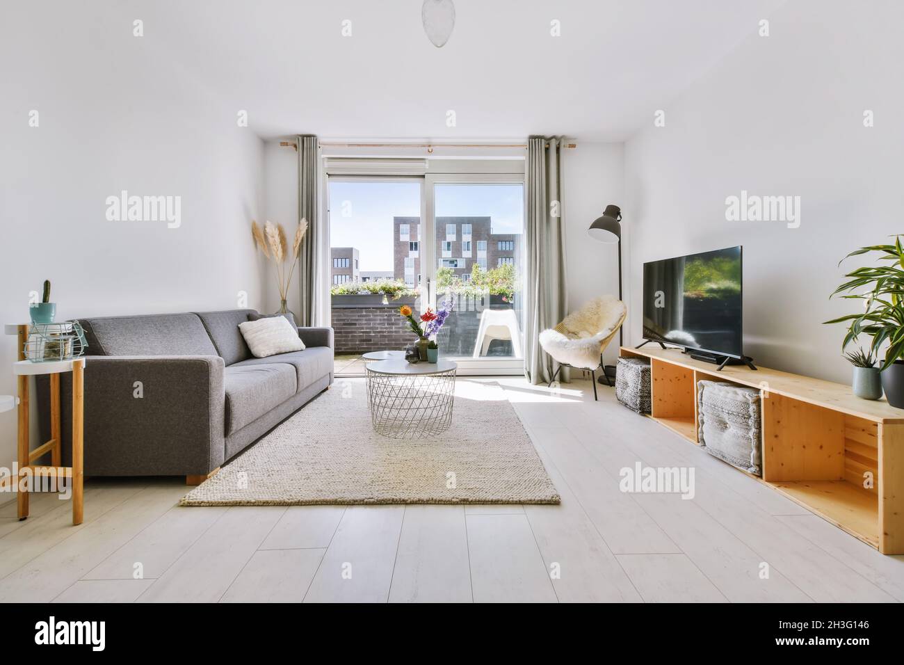 Photo inspiration: Spacious Elegant Living Reference: Elegant And Spacious Living Room With Beautiful Furniture Stock Photo