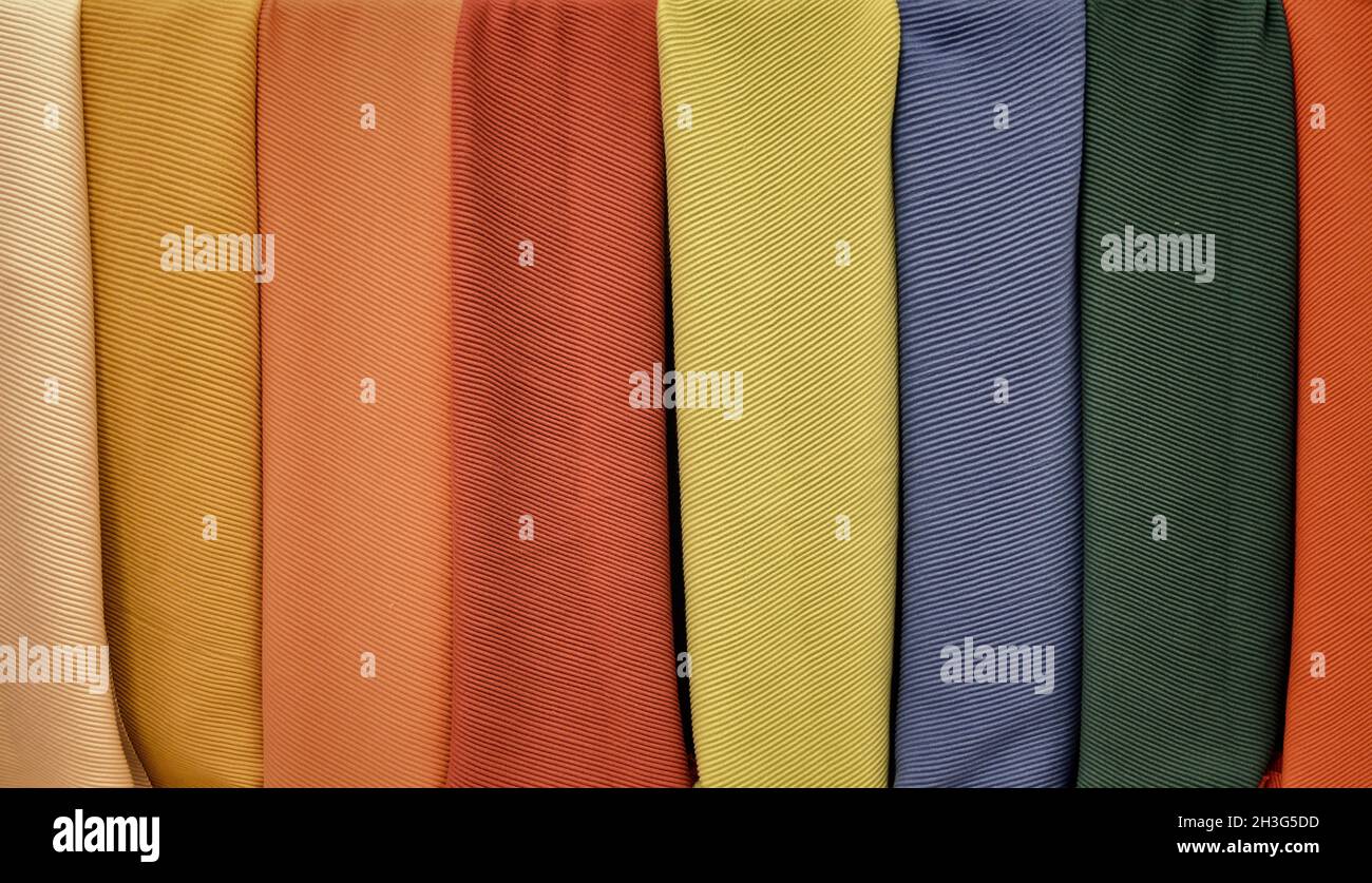 Multicolored Fabrics High Resolution Stock Photography and Images - Alamy