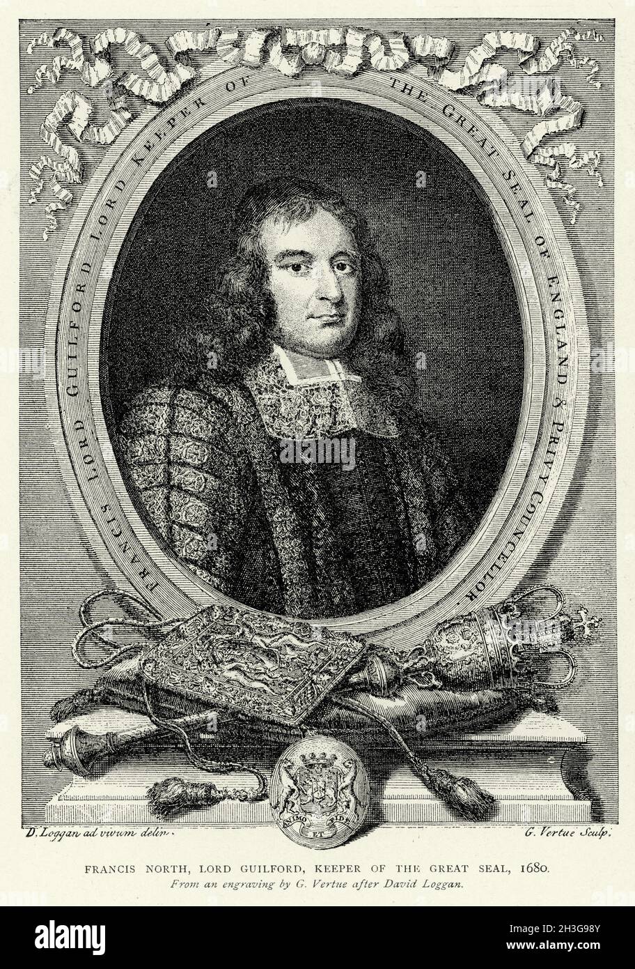 Francis north 1st baron guilford lord keeper of the great seal 17th