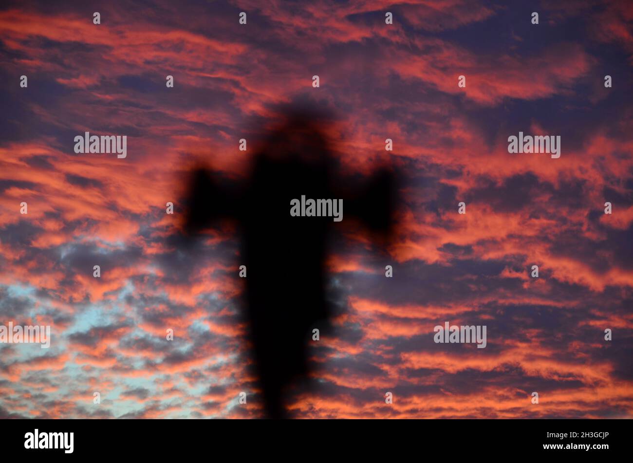 Scary ghost on dark background abstract background for halloween ...