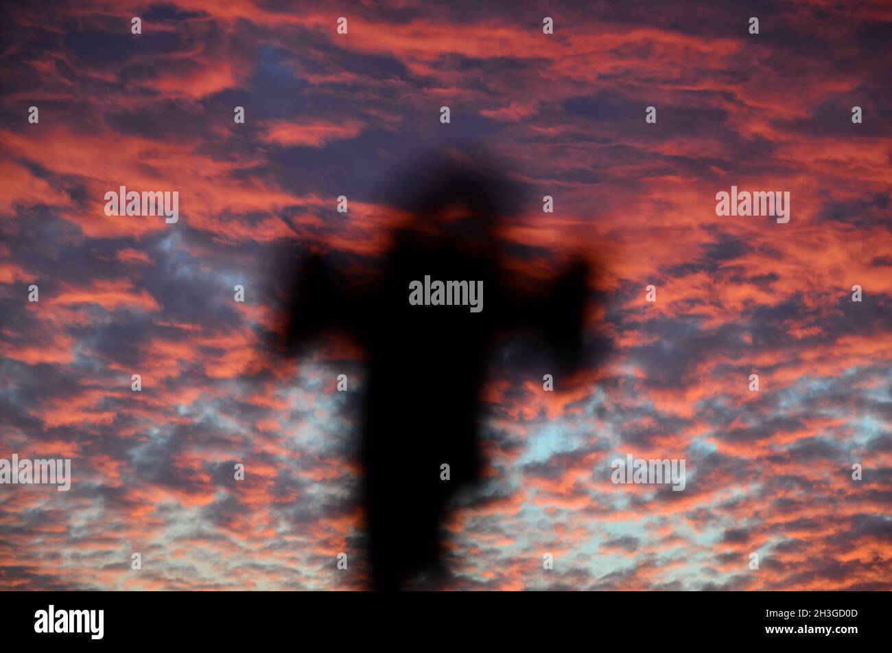 Scary ghost on dark background abstract background for halloween ...