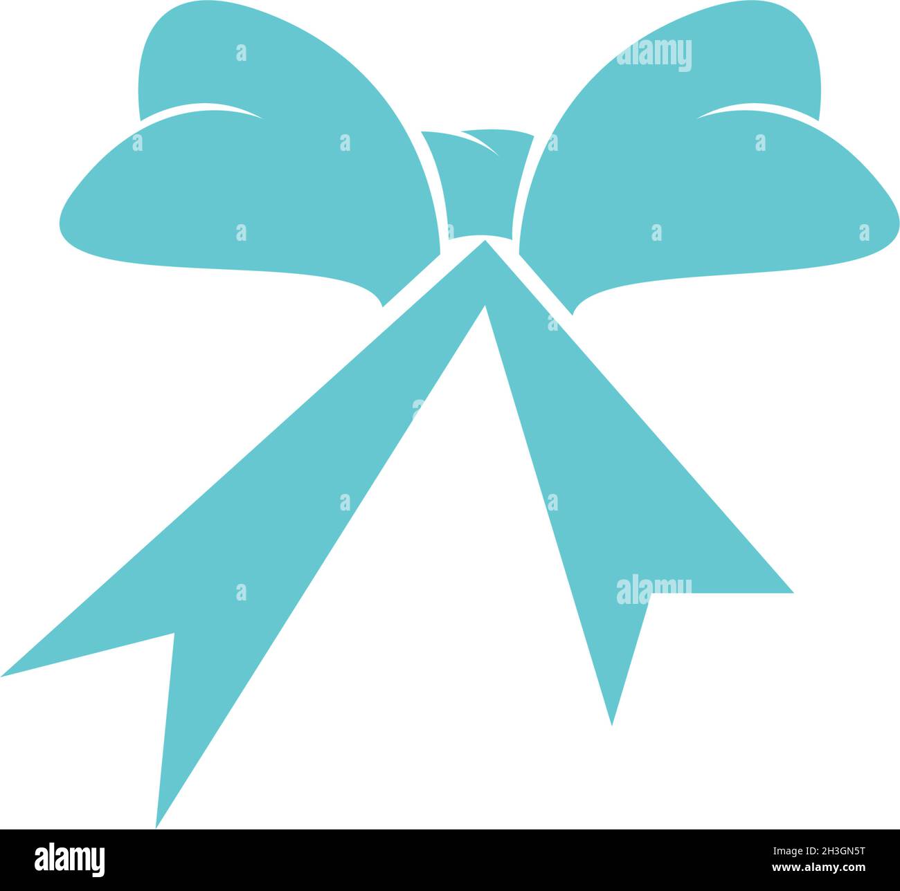 Bowties icon logo flat design template vector Stock Vector