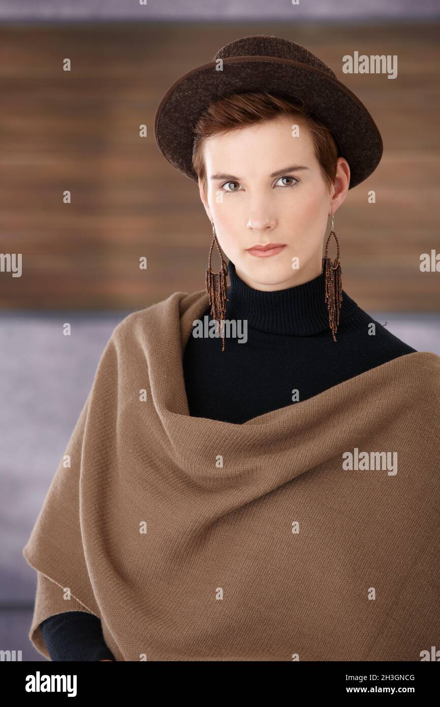 Elegant redhead woman big hi-res stock photography and images - Alamy