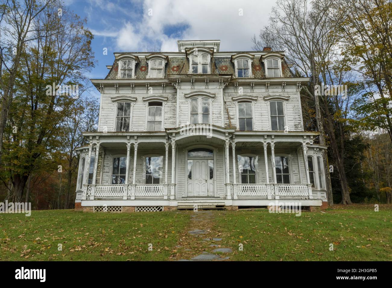 Peter D. Smith House, Waterloo Village, Stanhope, New Jersey, USA Stock