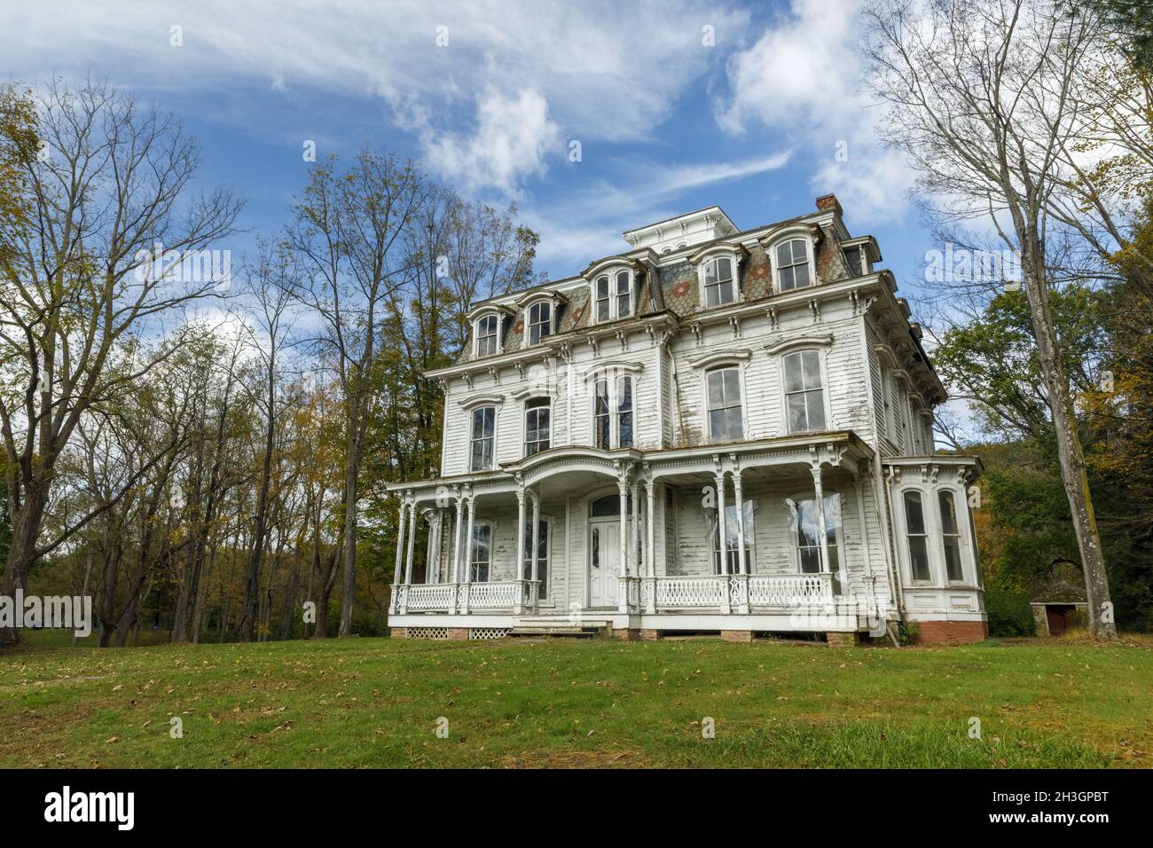 Peter D. Smith House, Waterloo Village, Stanhope, New Jersey, USA Stock