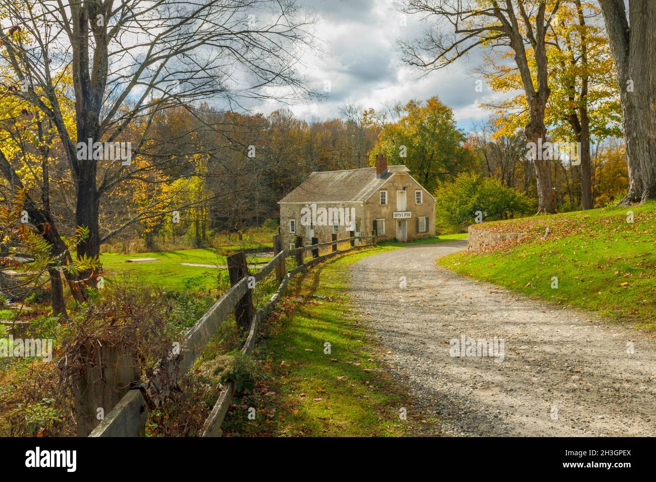 General Store, Waterloo Village, Stanhope, New Jersey, USA Stock Photo