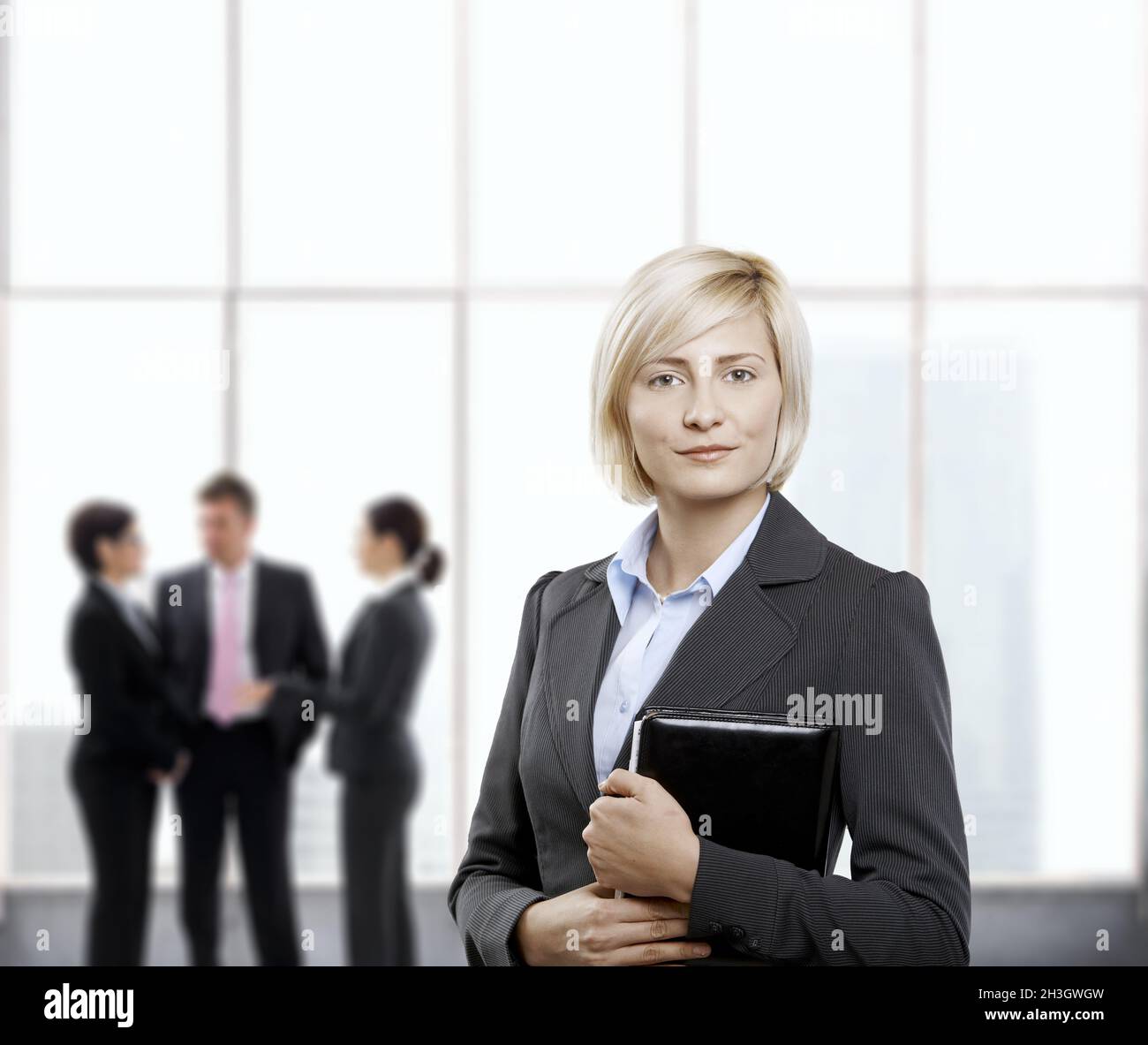 Confident employee office hi-res stock photography and images - Alamy
