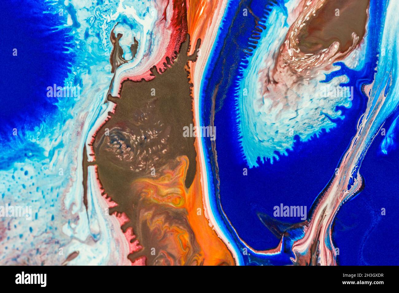 Closeup shot abstract painting hi-res stock photography and images - Alamy