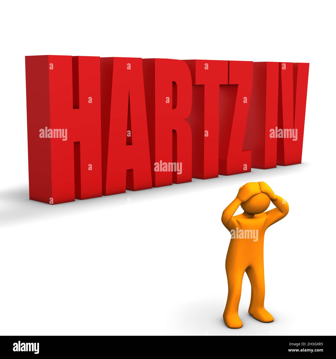 Hartz 4 Stock Photo