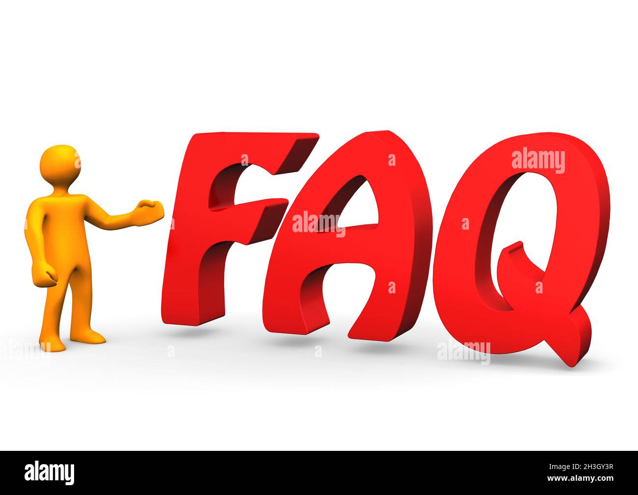 Faq illustration hi-res stock photography and images - Alamy