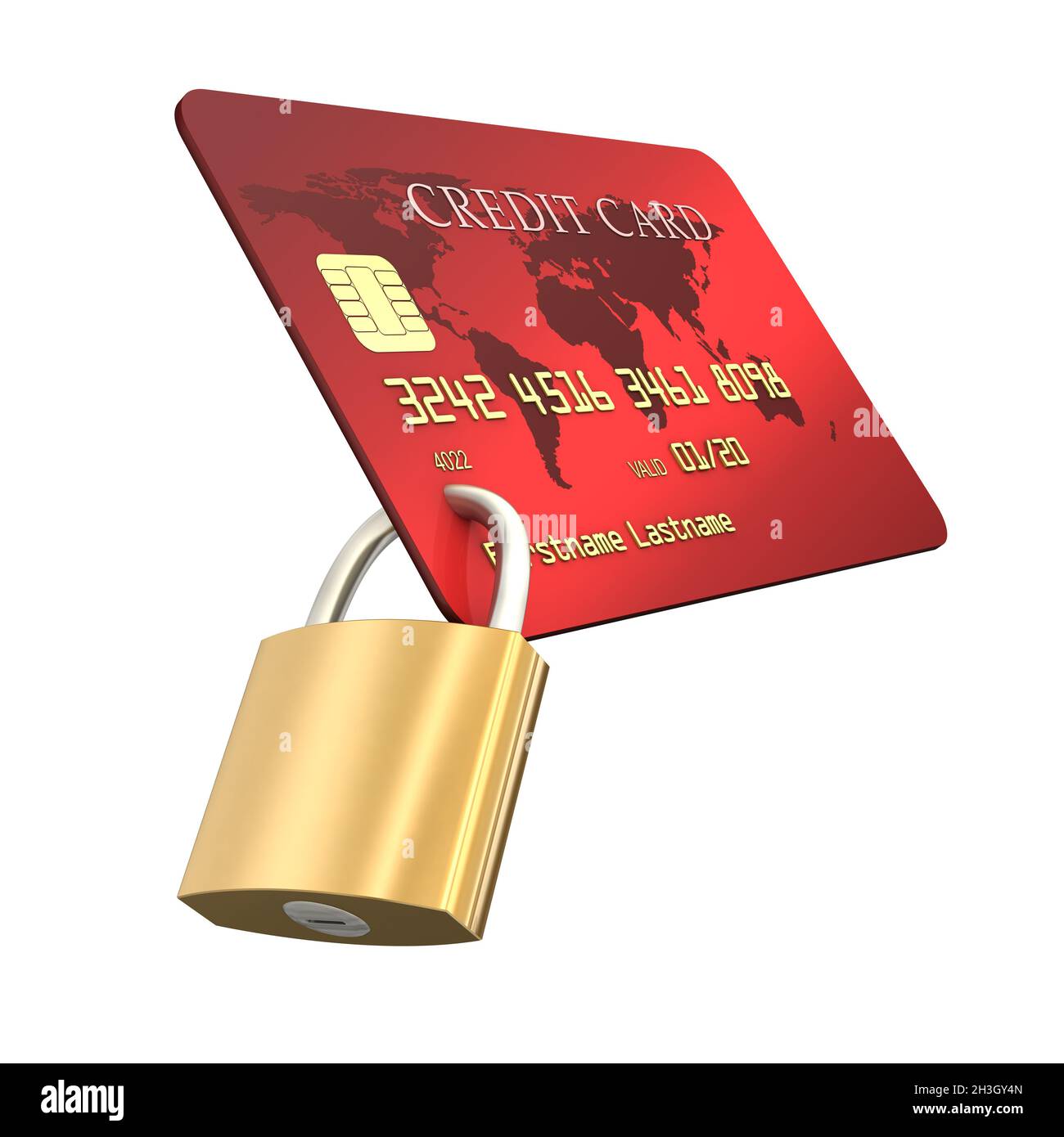 Credit Card Safety Stock Photo Alamy