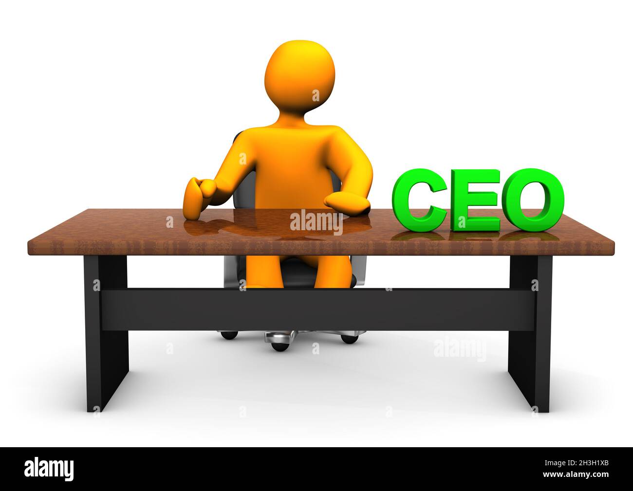 CEO Table Stock Photo