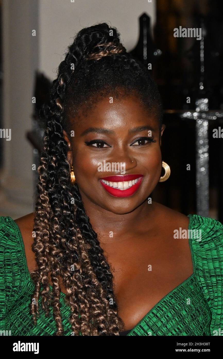 London, UK. 28th Oct, 2021. Clara Amfo attends British Vogue and Self