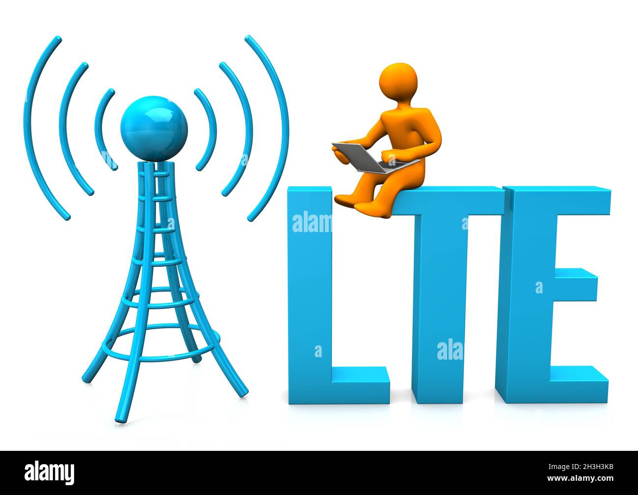 LTE Manikin Stock Photo