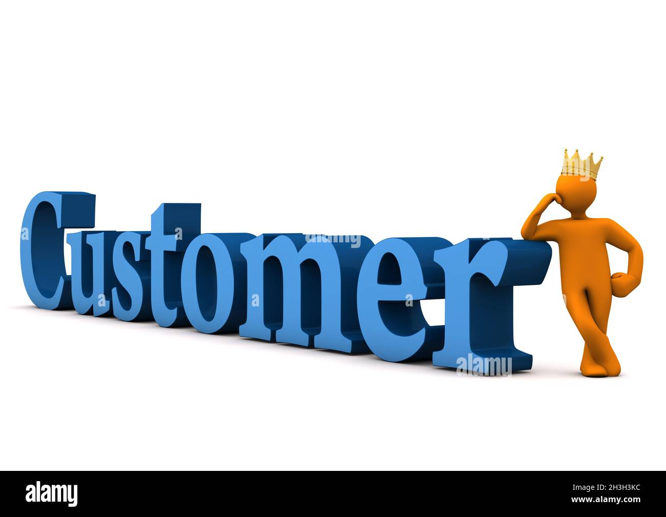 Customer satisfaction cartoon hi-res stock photography and images - Alamy