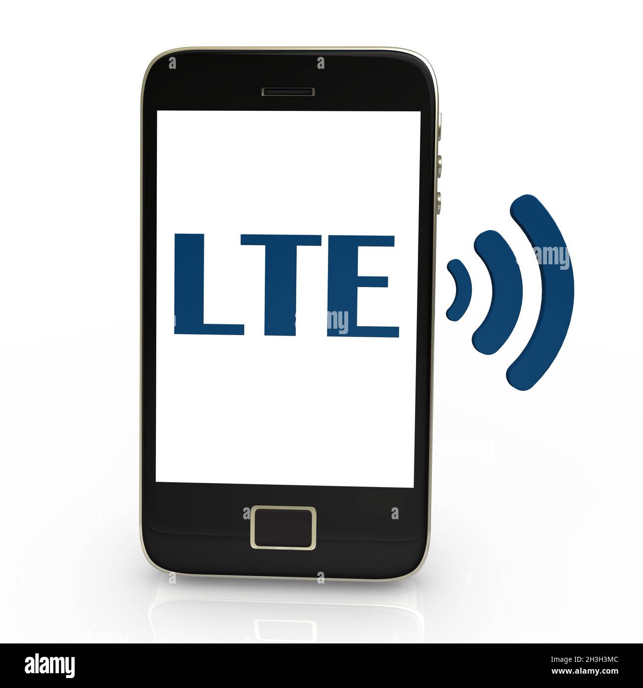Smartphone LTE Stock Photo