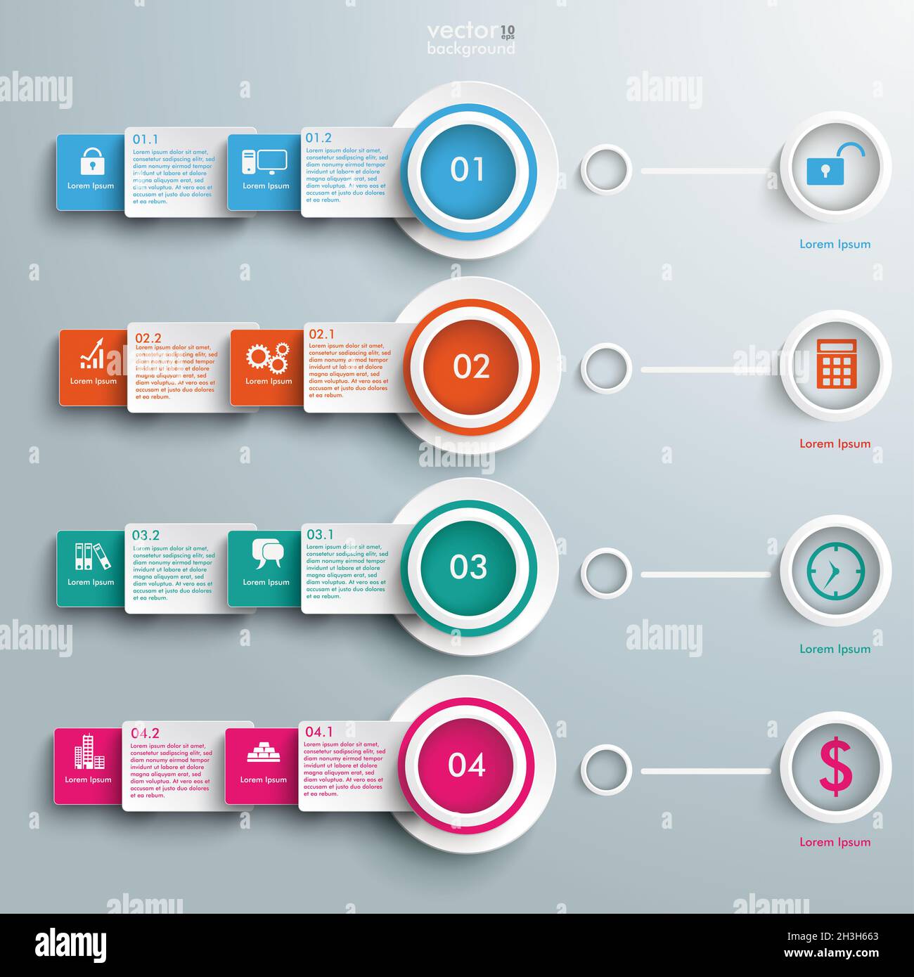 White four rings hi-res stock photography and images - Alamy