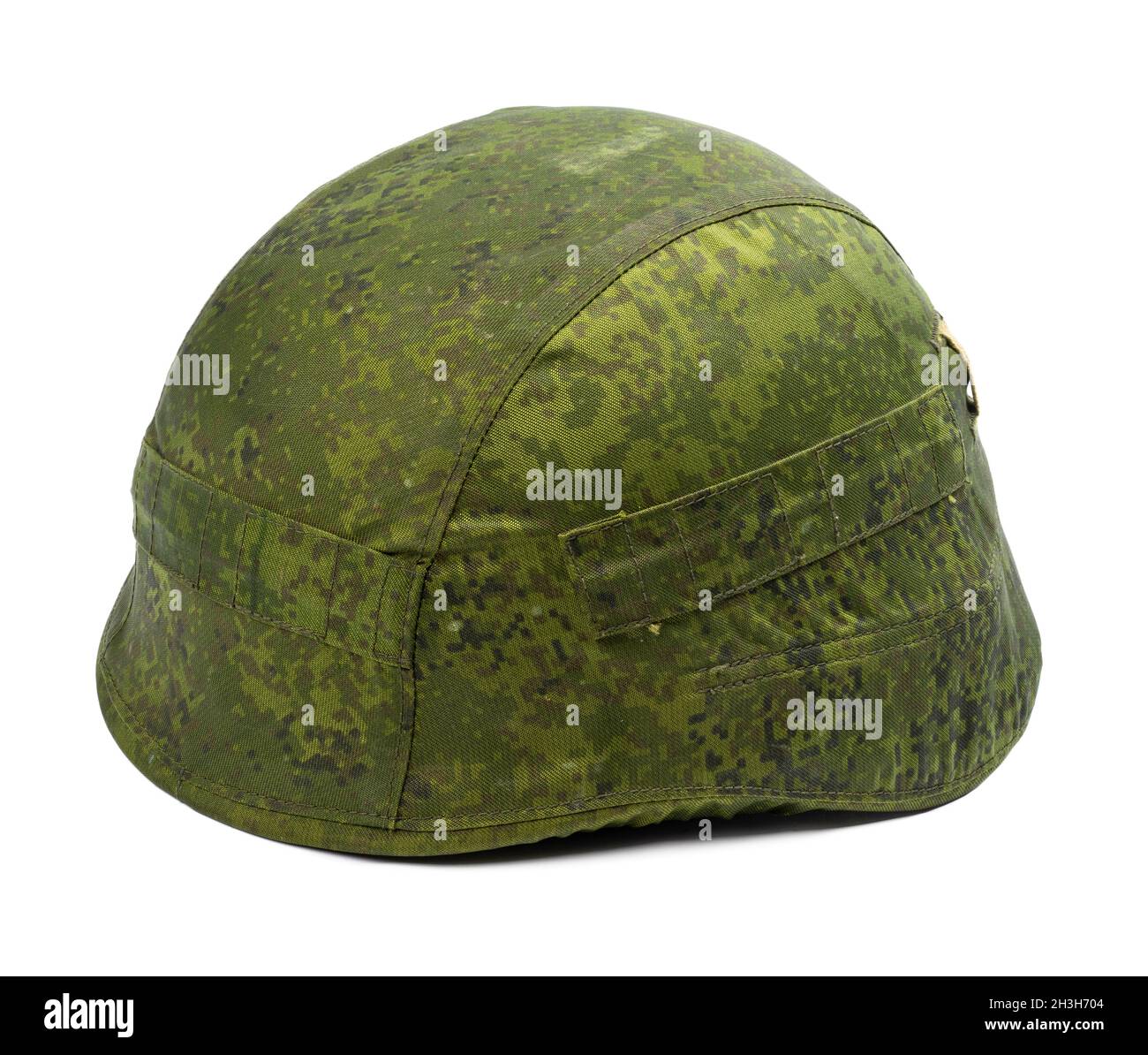 Camouflage military helmet isolated on white background Stock Photo - Alamy