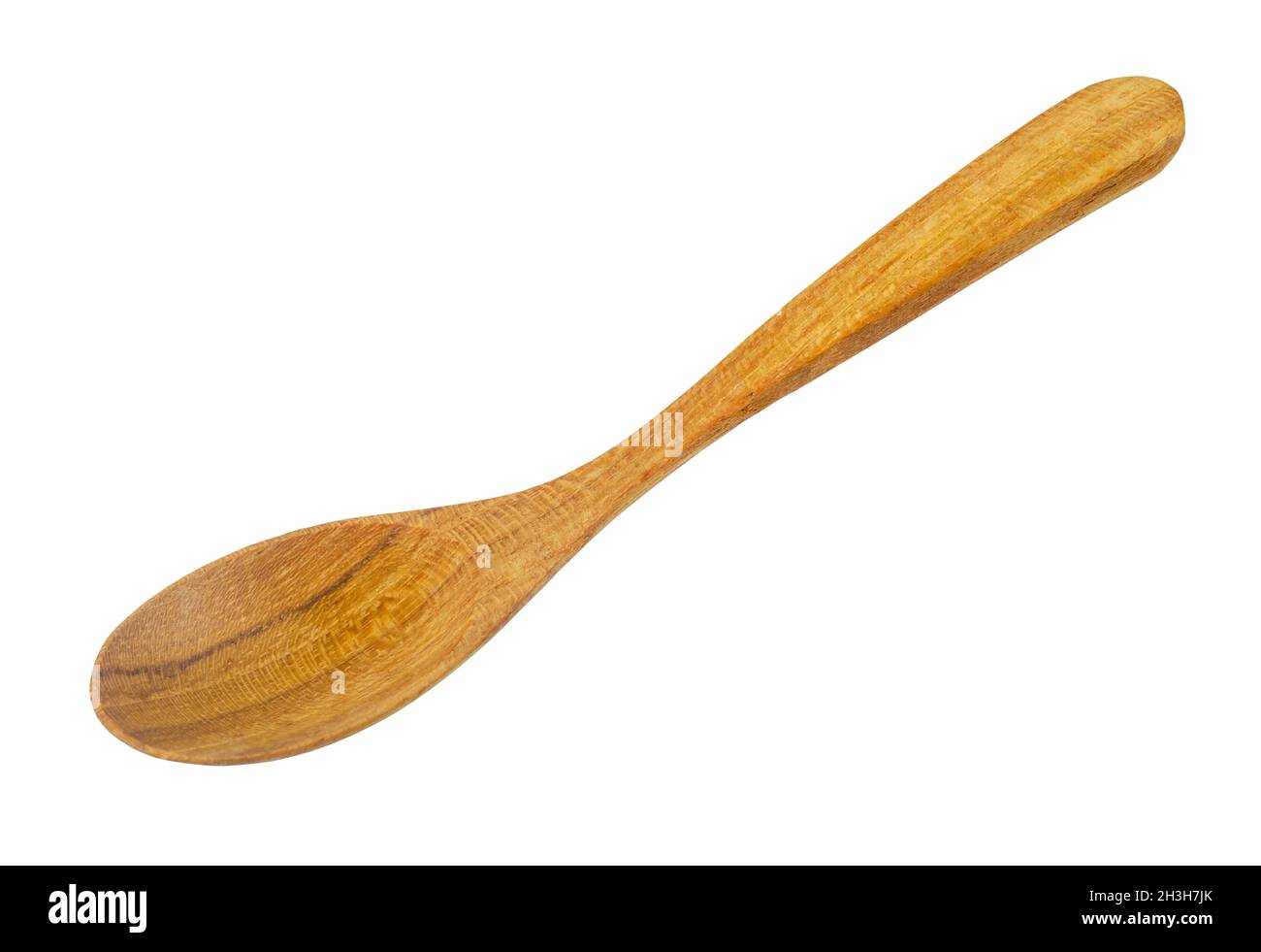 Wooden spoon isolated on a white background, save clipping path Stock ...
