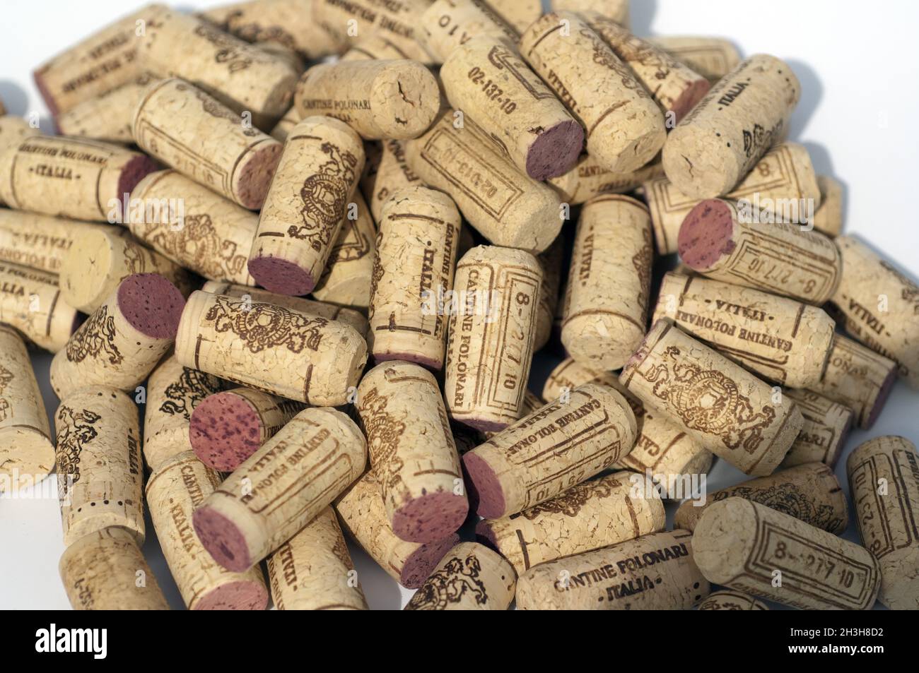 Corks, wine bottles Stock Photo Alamy