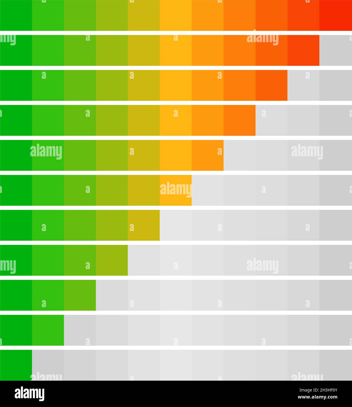 Progress, loading bars. Steps, phases, downloading loader bars - stock ...