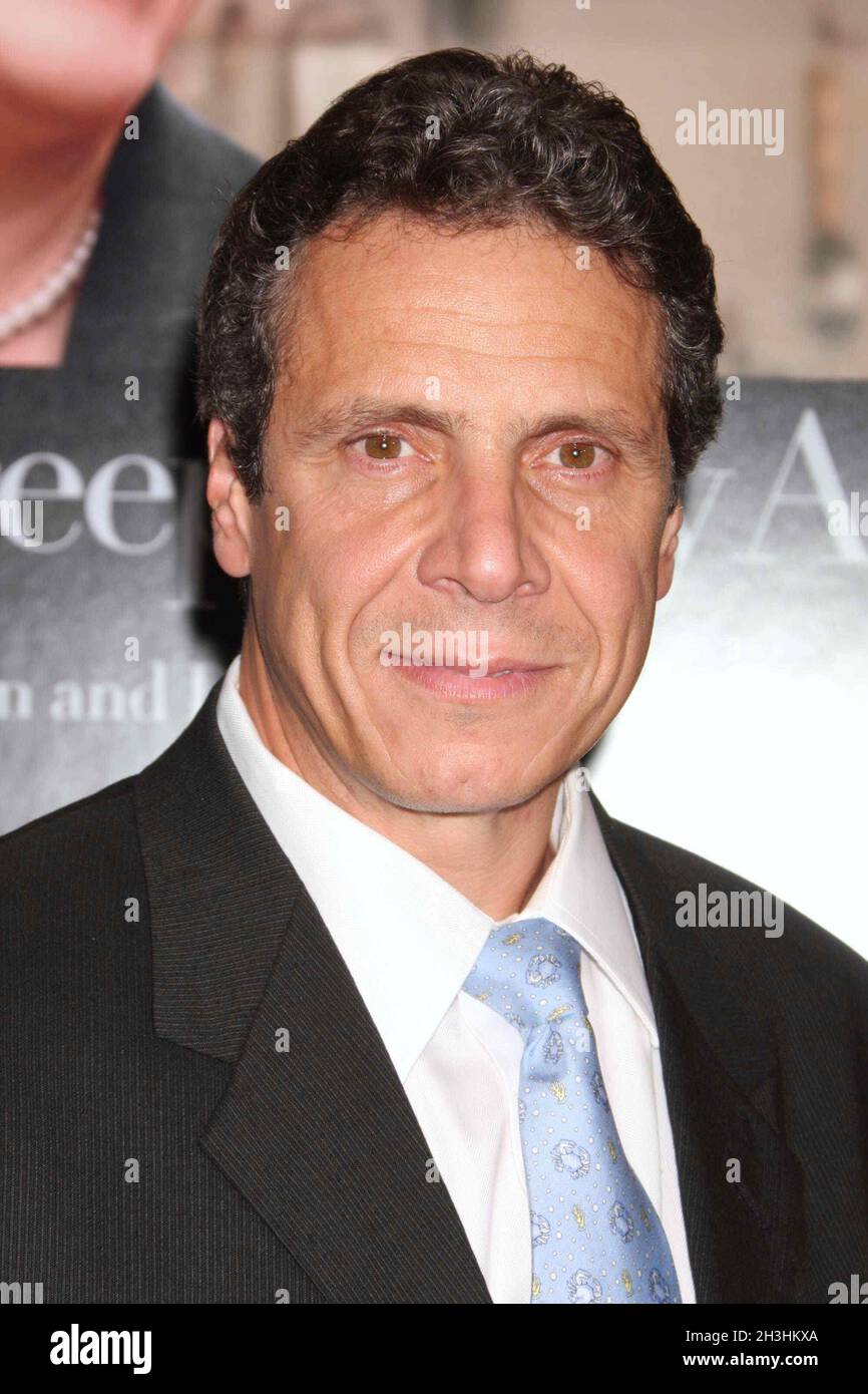 Andrew Cuomo attends the Columbia Pictures premiere of “Julie & Julia