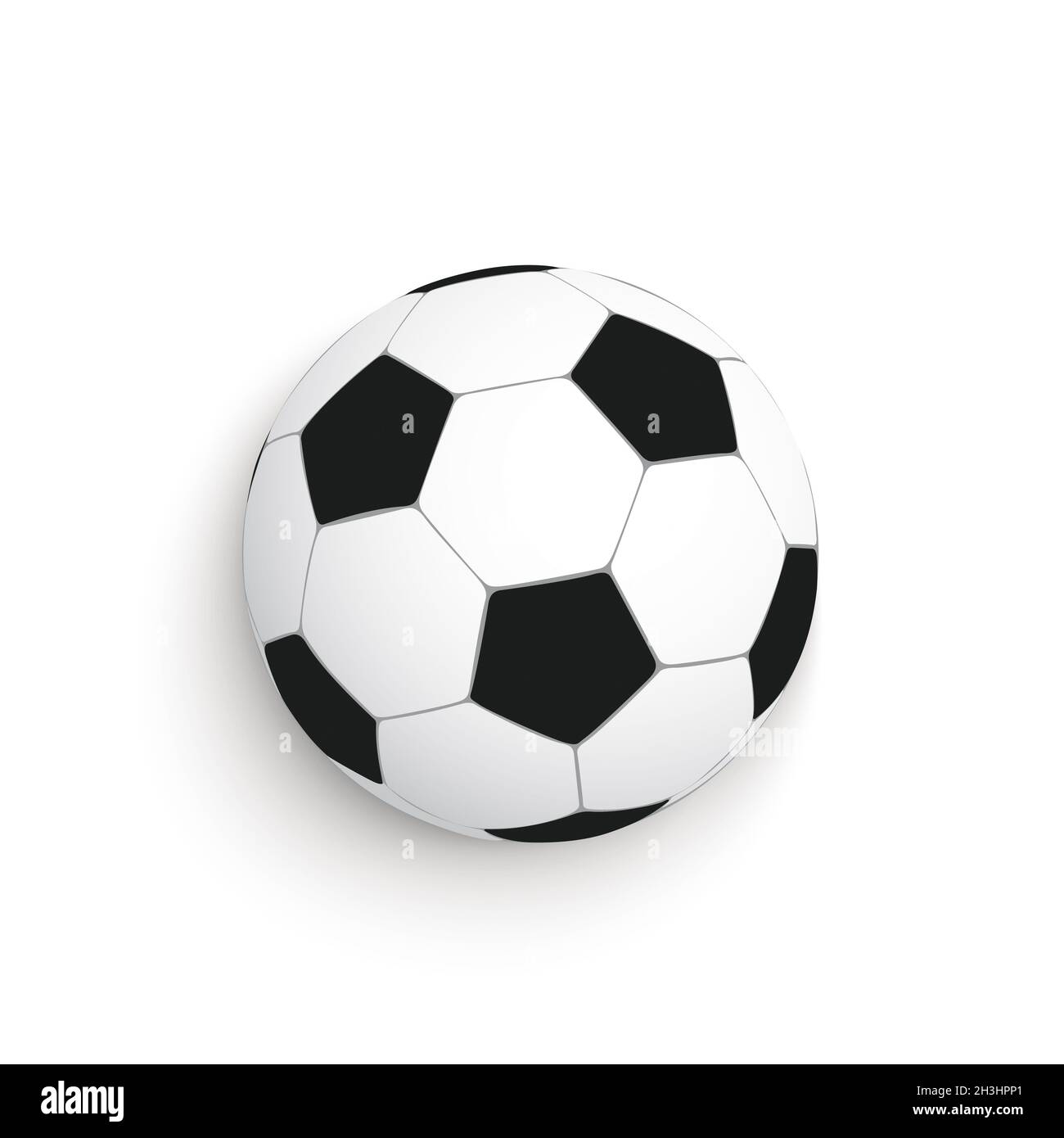 Football White Background Stock Photo - Alamy