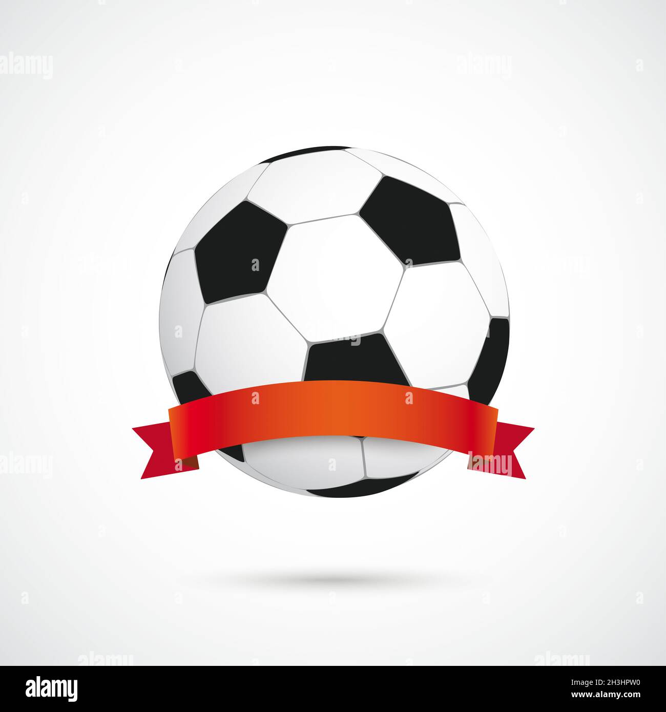 Football Red Flag Stock Photo Alamy