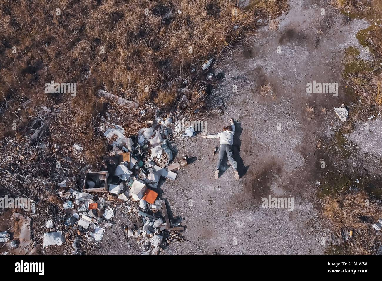 Landfill Police Search Hi-res Stock Photography And Images - Alamy