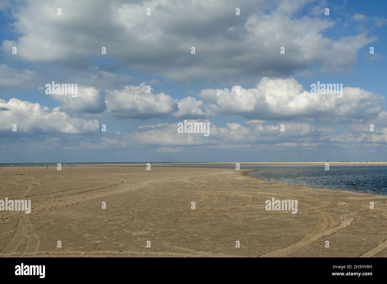 Beach, Roemoe, Daenemark, Badestrand, Stock Photo