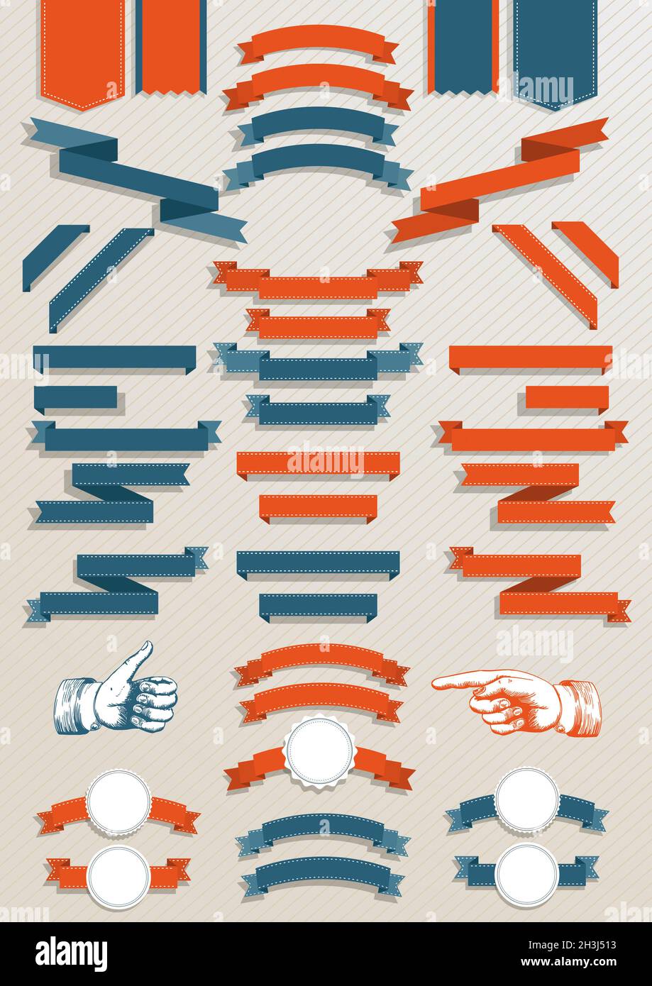 Classic ribbons hi-res stock photography and images - Alamy