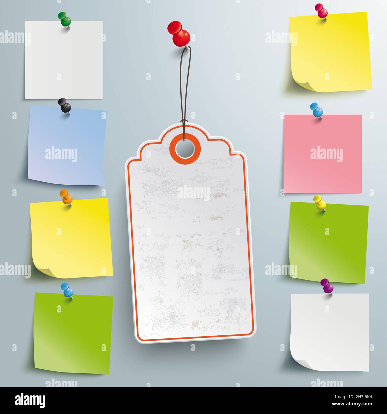 Price Sticker Big Sale Red Thumbtack Stock Photo Alamy