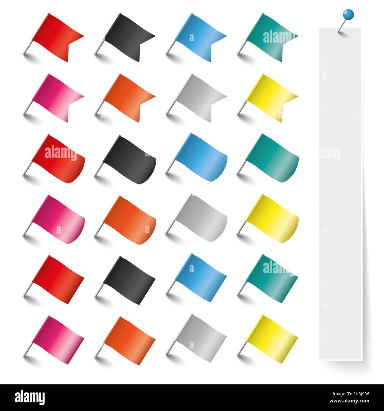 Pinflags hi-res stock photography and images - Alamy