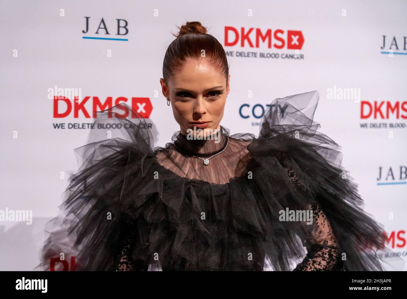 NEW YORK, NY - OCTOBER 28: Coco Rocha attends the DKMS 30th Anniversary