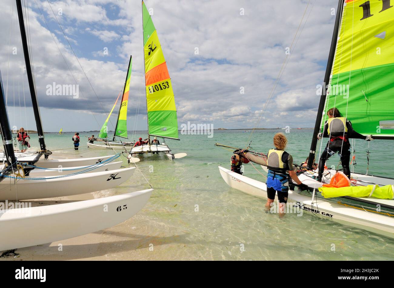 Glenans sailing school hi-res stock photography and images - Alamy