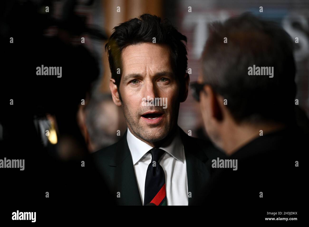 New York, USA. 28th Oct, 2021. Paul Rudd attends Apple's 