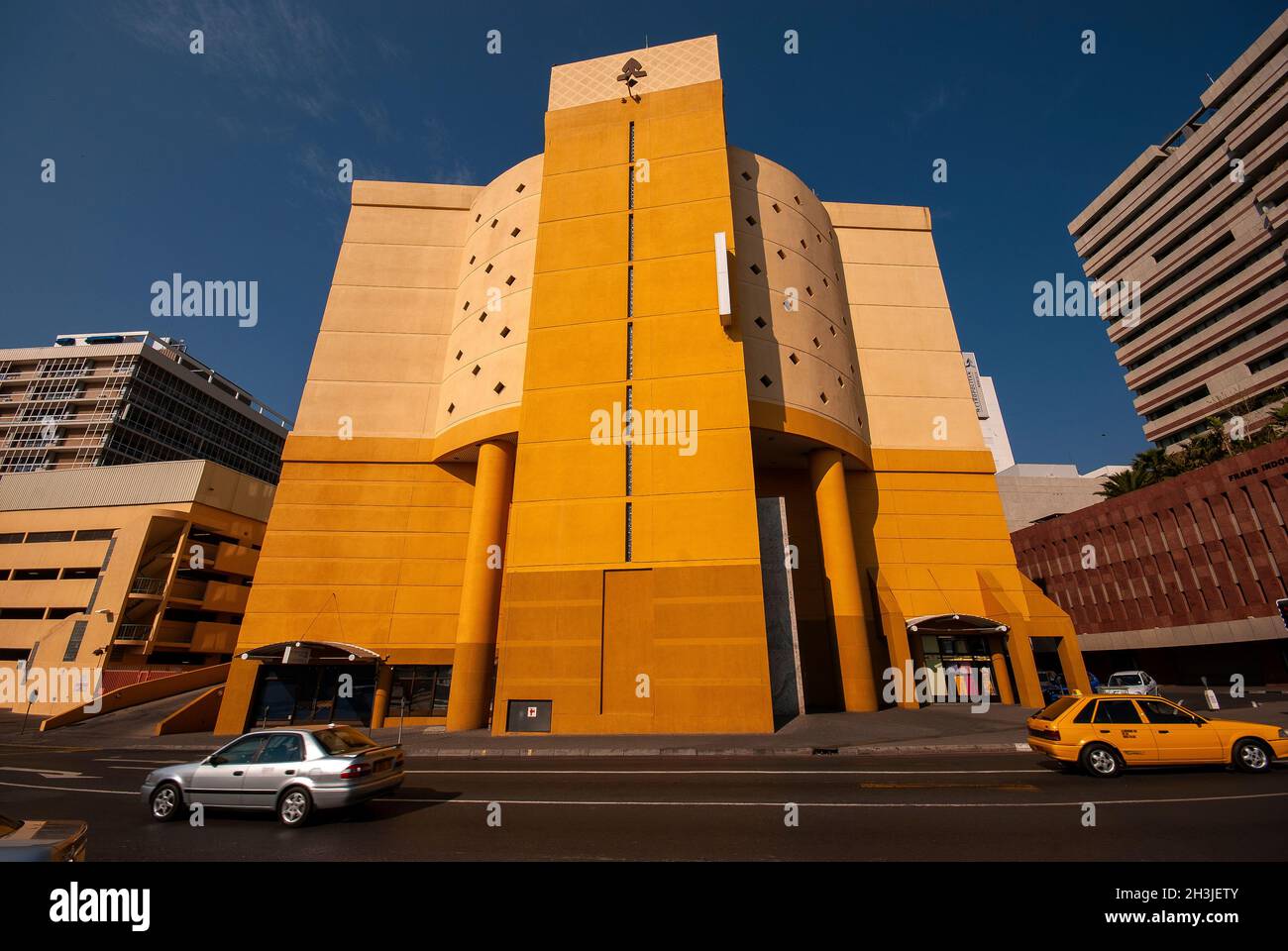 Metropolitan building at Windhoek town, the capital of Namibia Stock