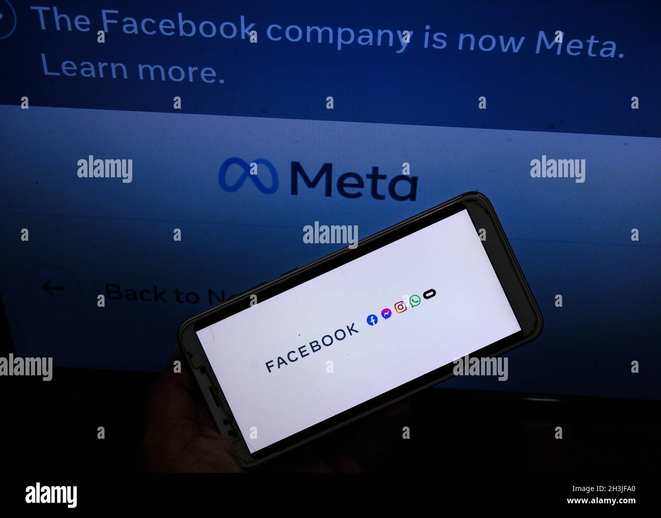 The Facebook Company Is Now Meta