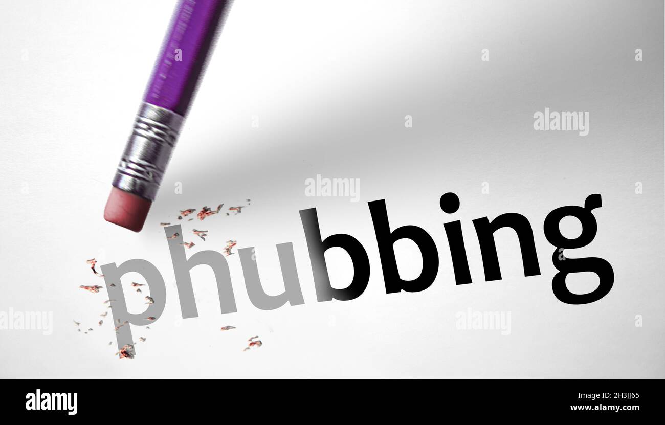 Phubbing behavior hi-res stock photography and images - Alamy