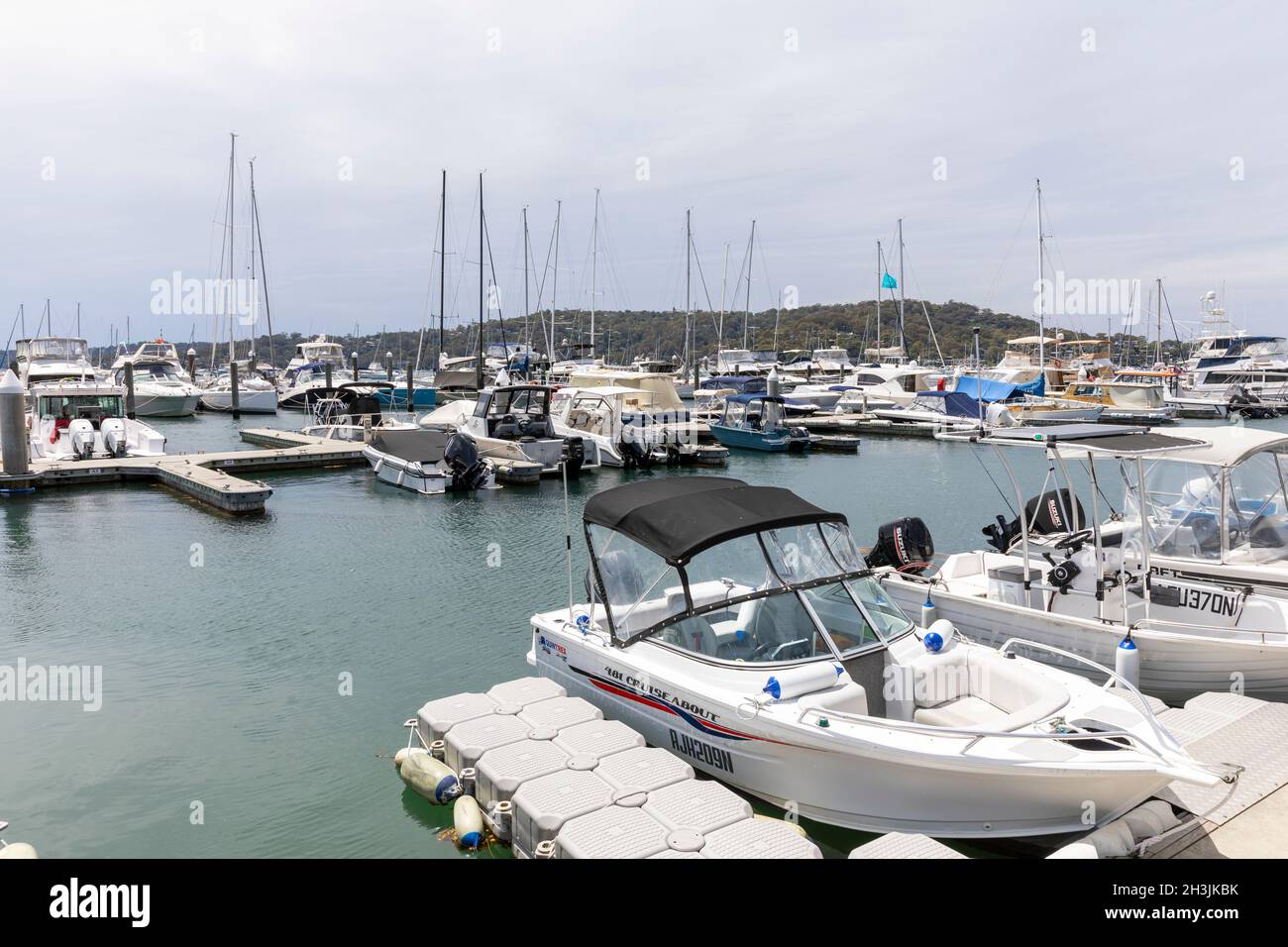Pittwater boat marina hires stock photography and images Alamy
