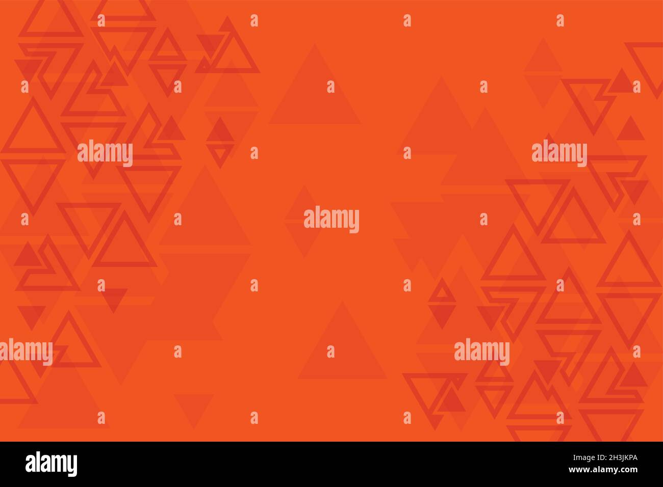 Vector geometric triangle orange and red background, abstract pattern ...