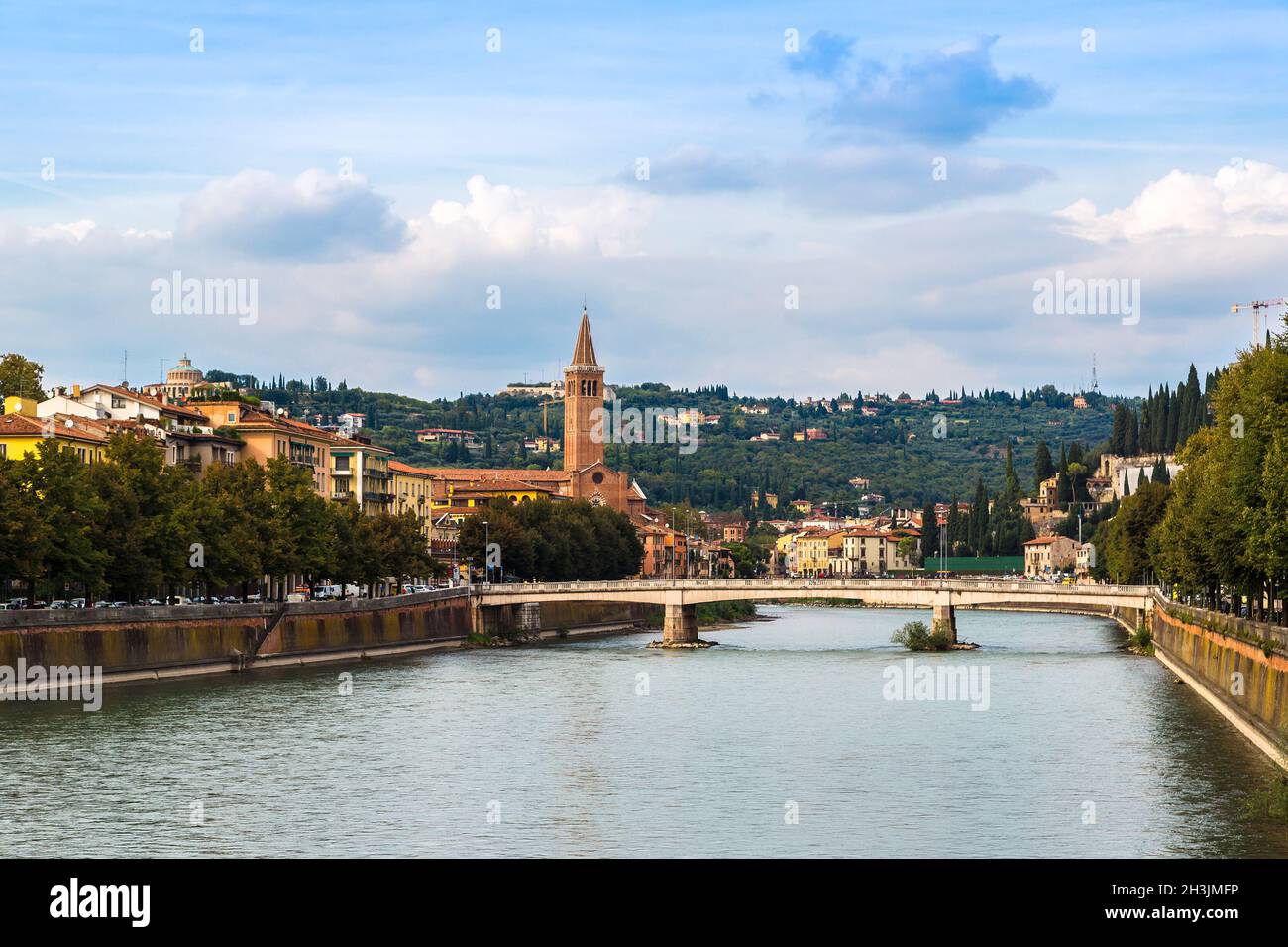 Cityscape of verona hi-res stock photography and images - Alamy