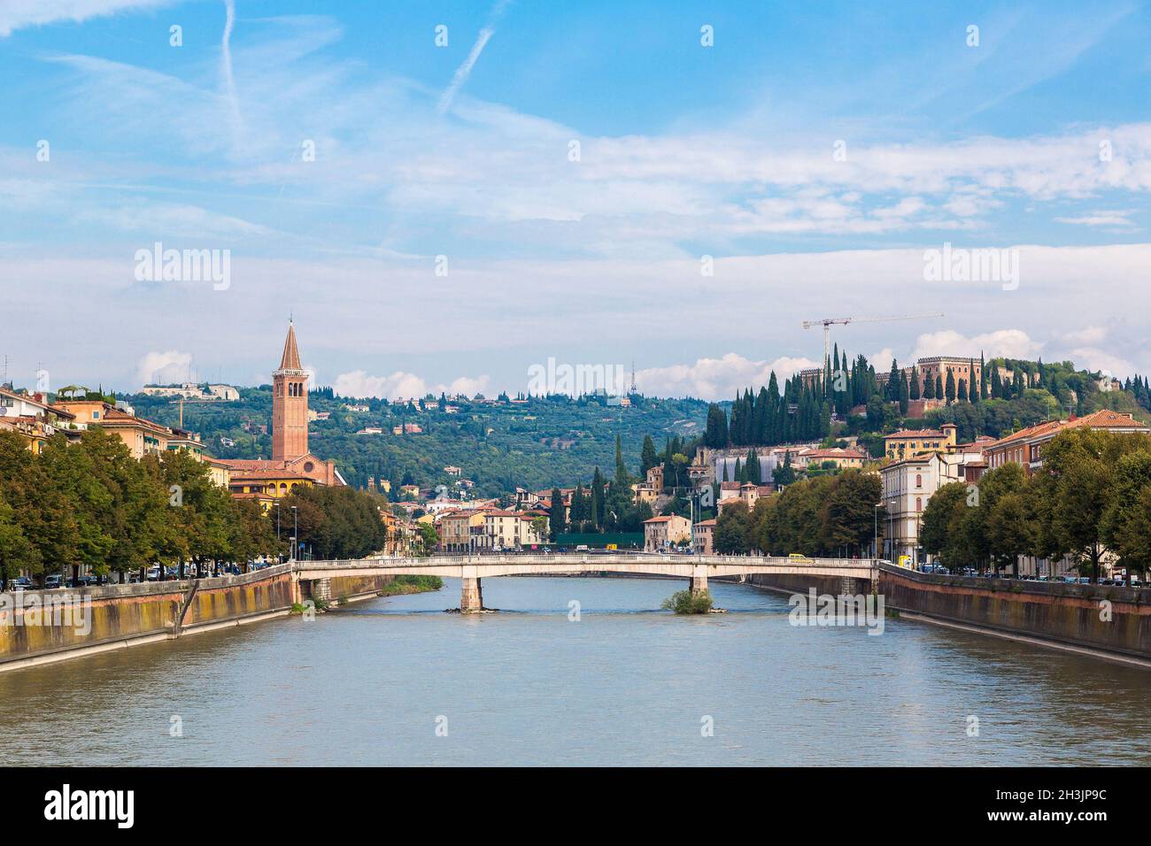 Cityscape of verona hi-res stock photography and images - Alamy