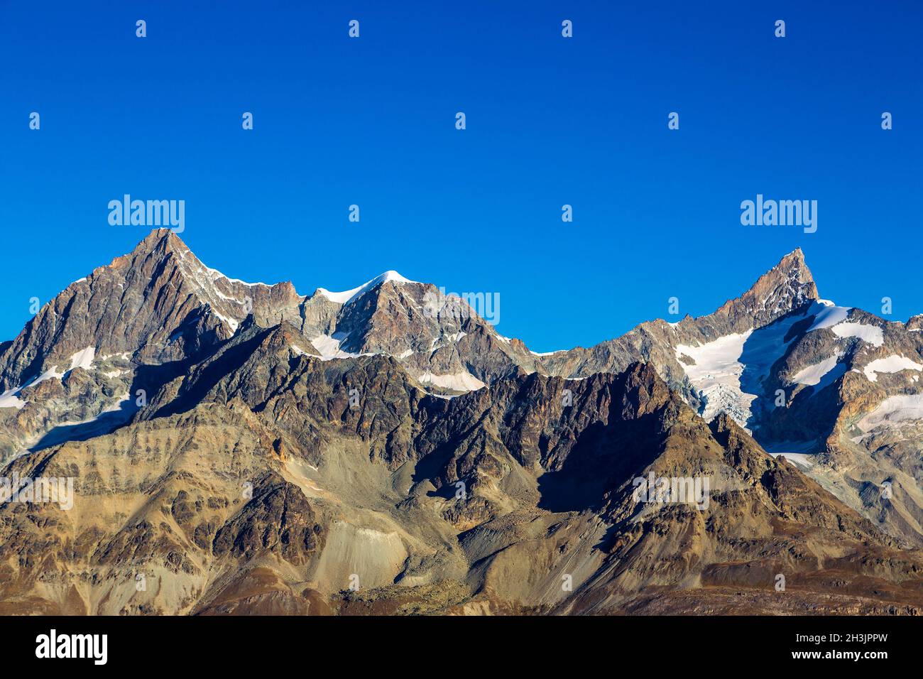 Alps mountain landscape in Swiss Stock Photo
