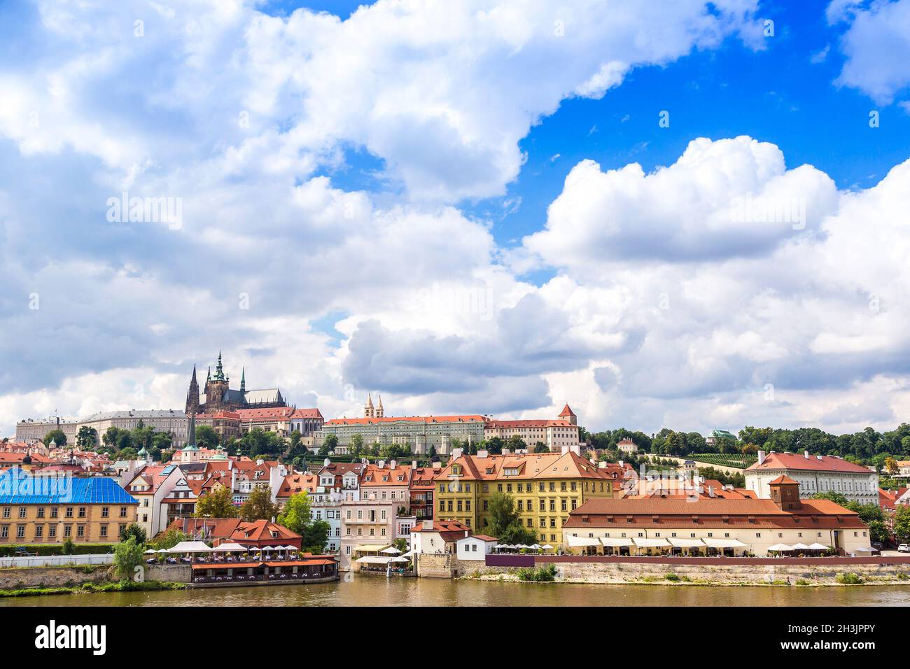 Cityscape of Prague. Stock Photo
